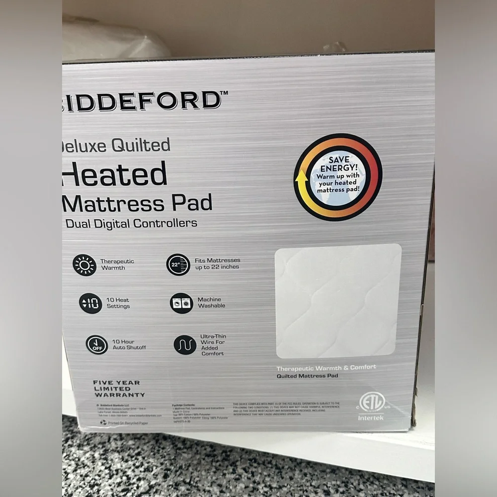 Biddeford Deluxe Quilted Mattress Pad